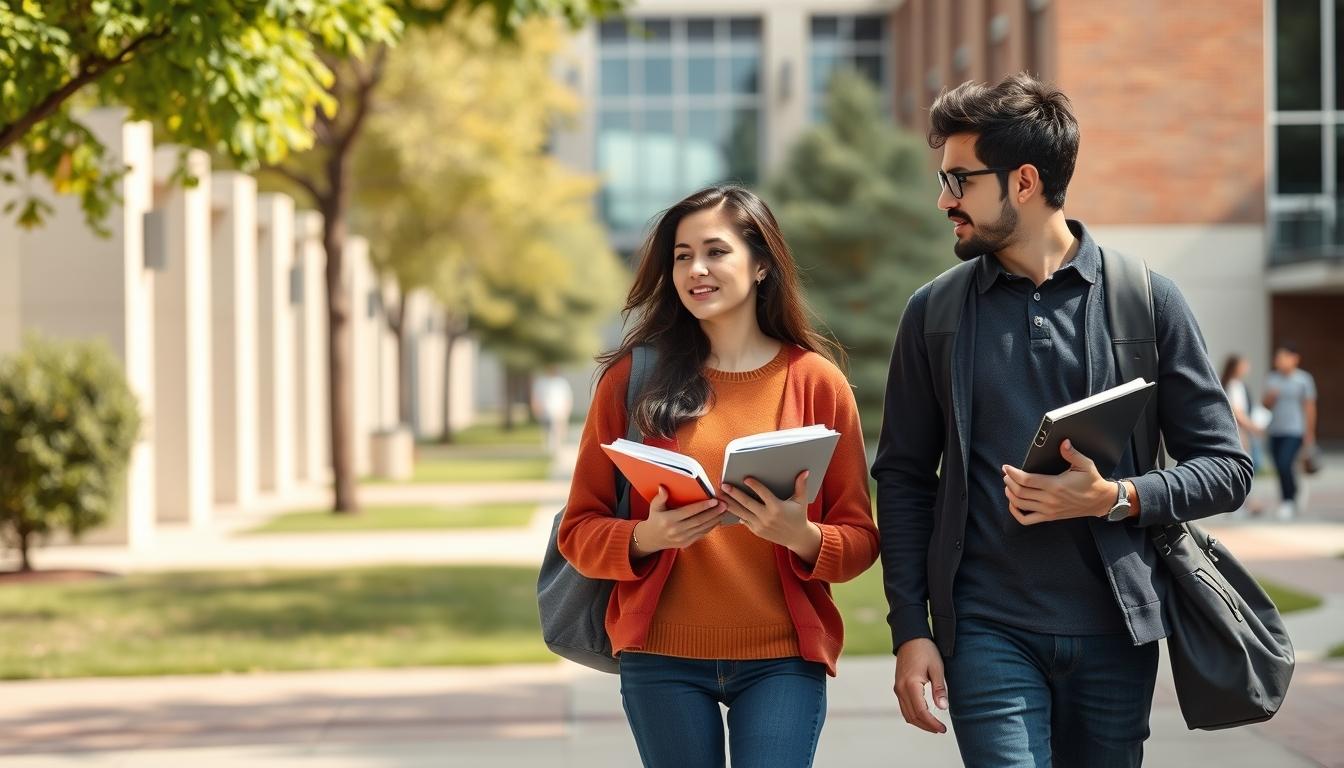 Student developing practical and academic skills